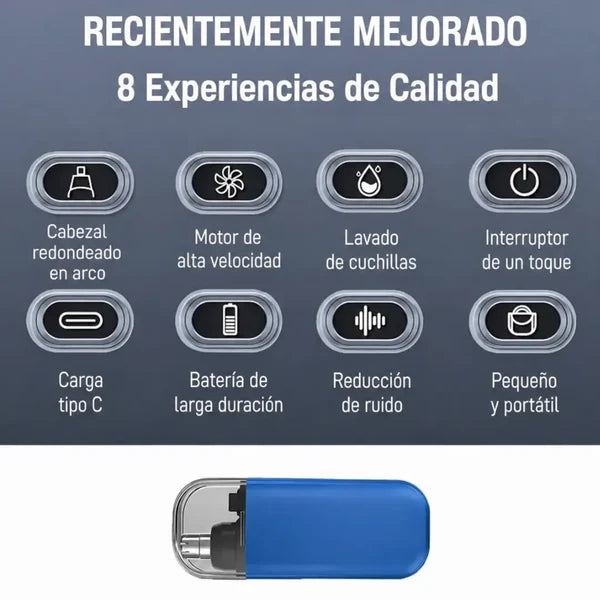 Recortador Portátil Vello Nasal USB